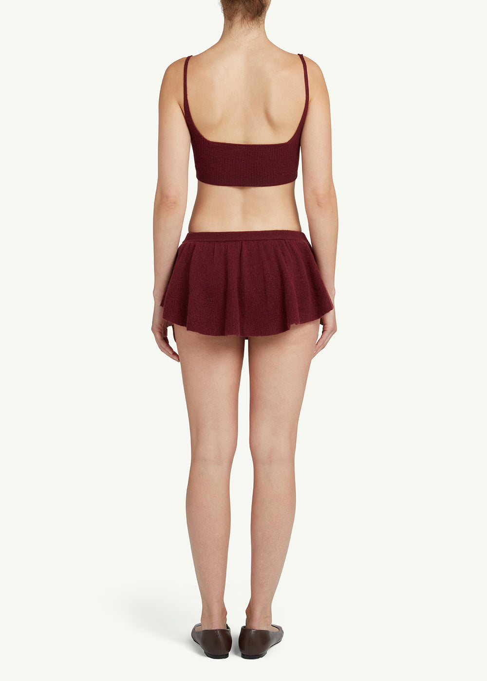 Windy Cashmere Skort