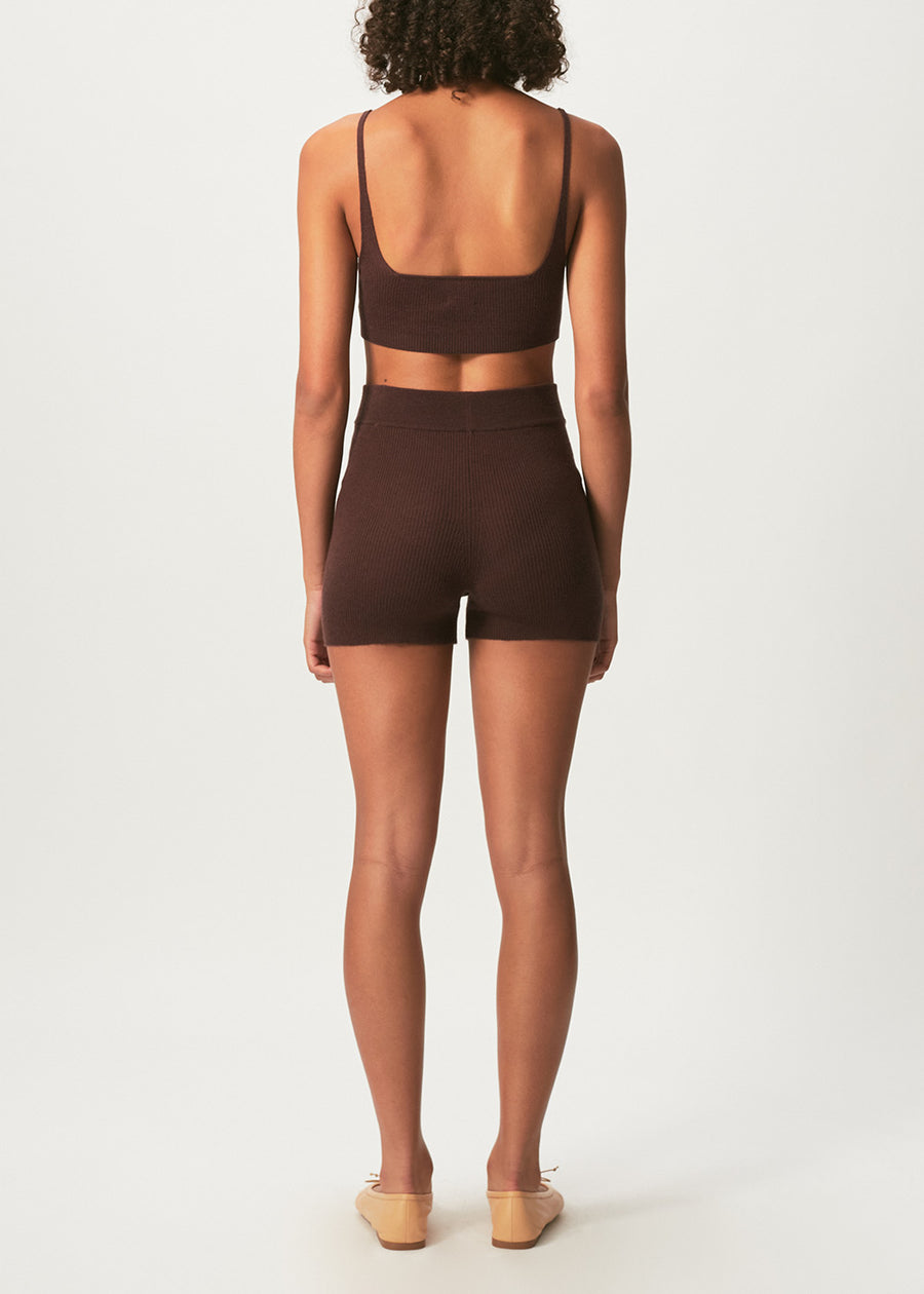 Alexa Fine Mini Biker Short