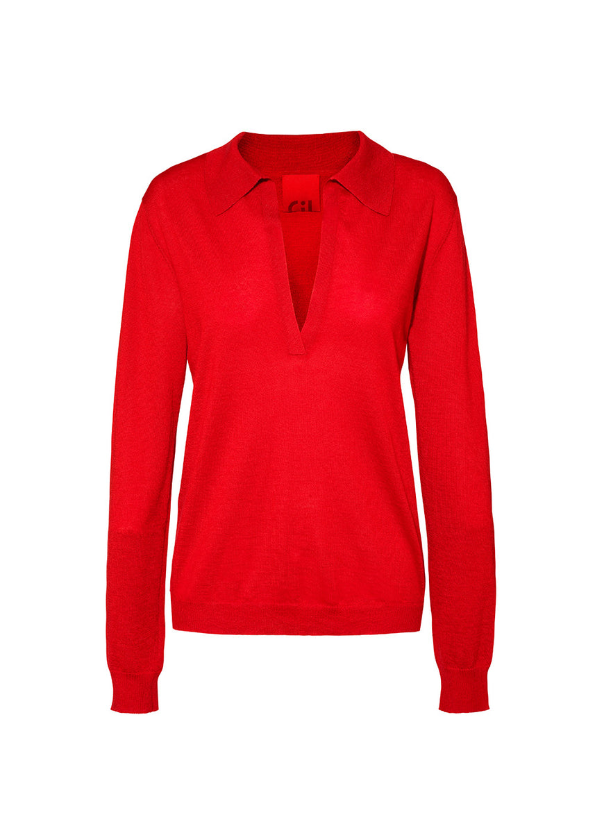 Pink Polo Neck main image 1