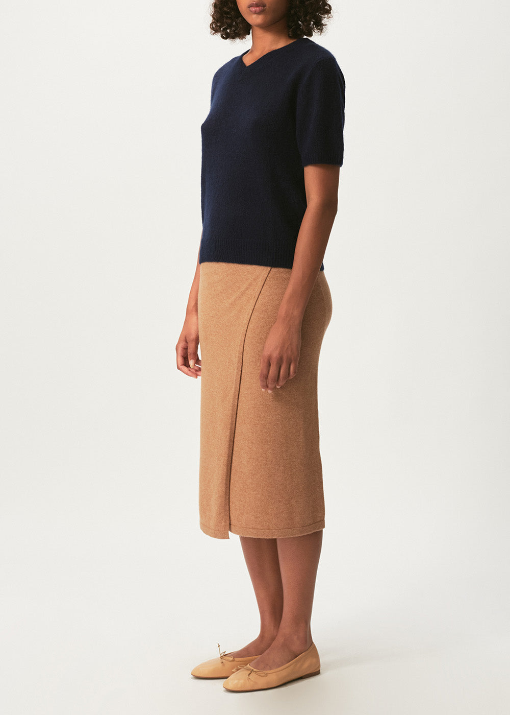 Miller Fine Knit Cashmere Tee