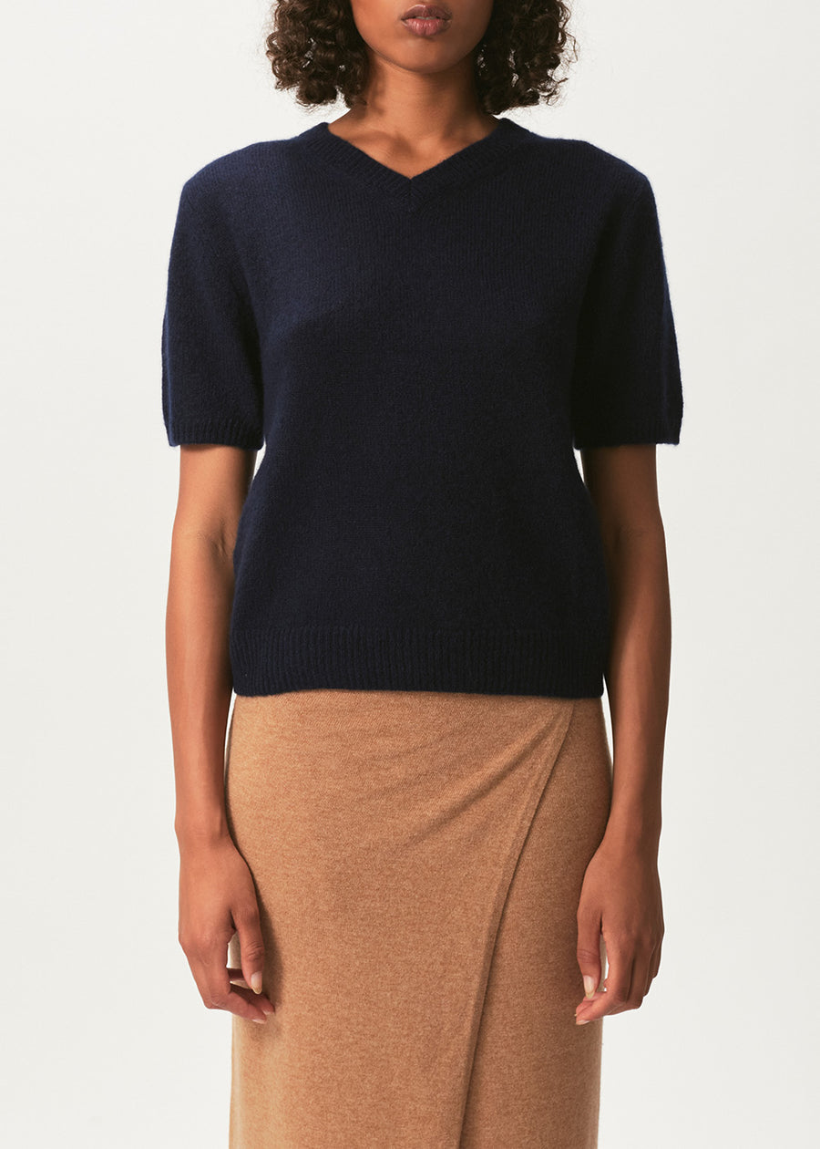 Miller Fine Knit Cashmere Tee