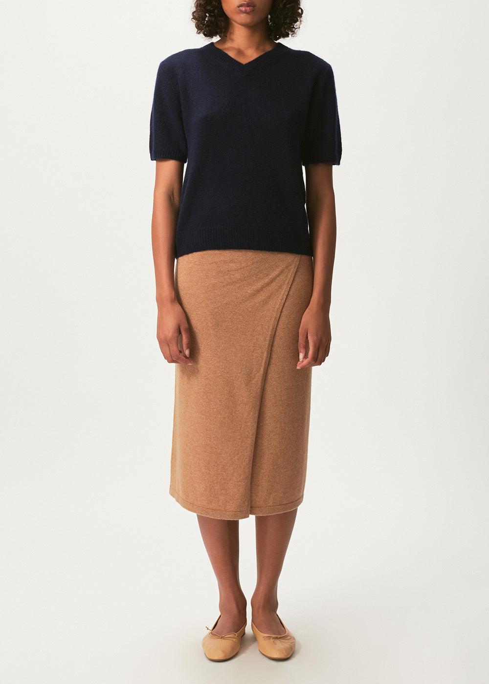 Miller Fine Knit Cashmere Tee