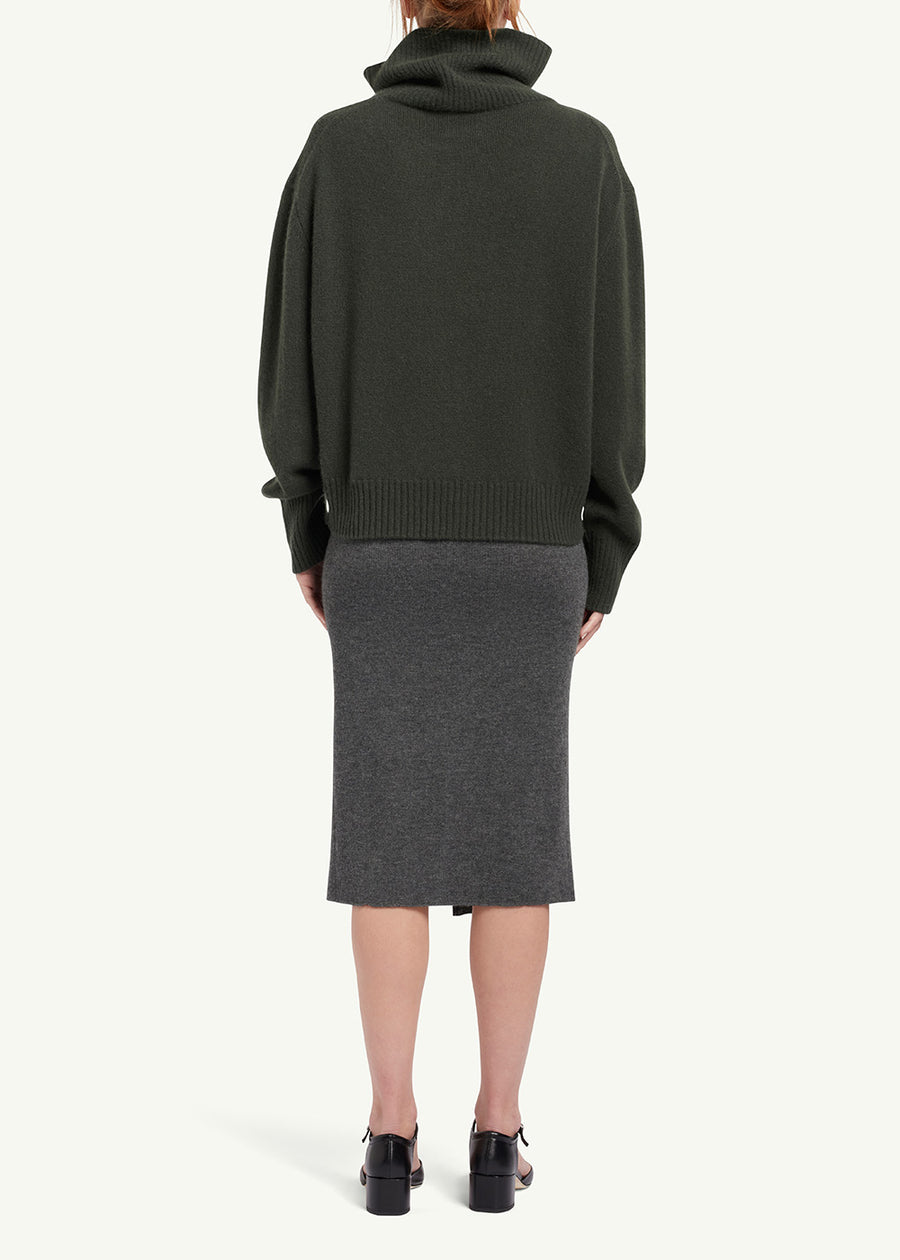 Moss Rollneck Jumper