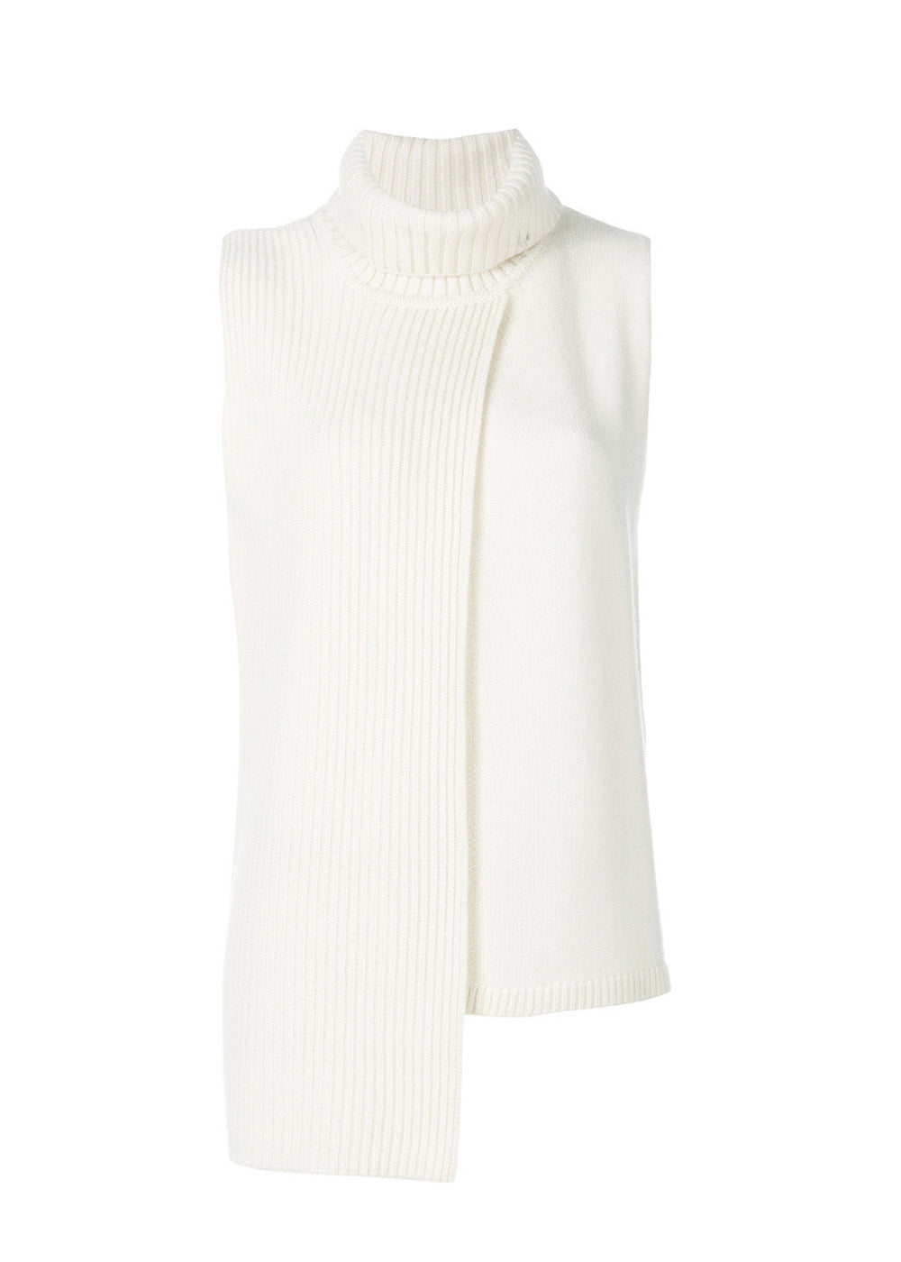 Tania Turtleneck Ribbed Vest