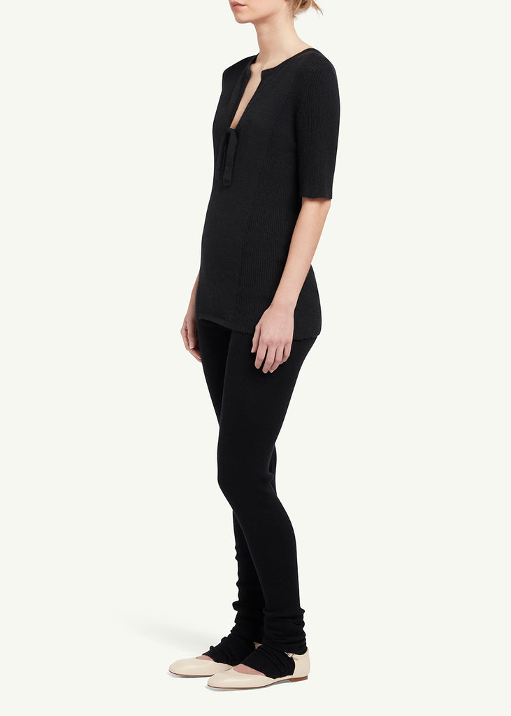 Cara Fine Knit Cashmere Tee