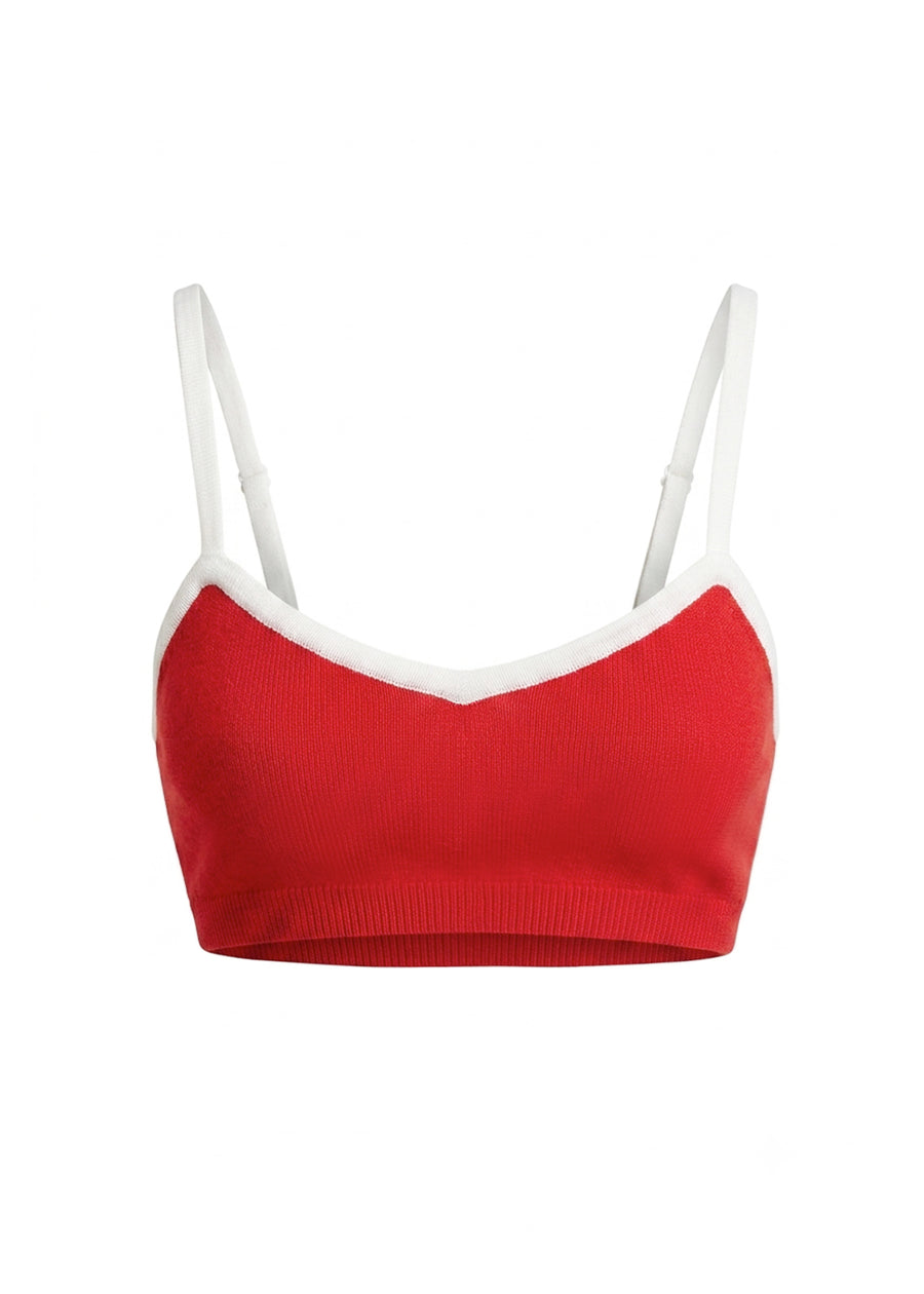 Lila Cashmere Bralette