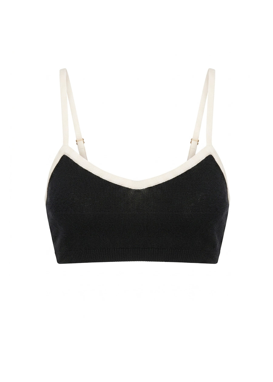 Lila Cashmere Bralette