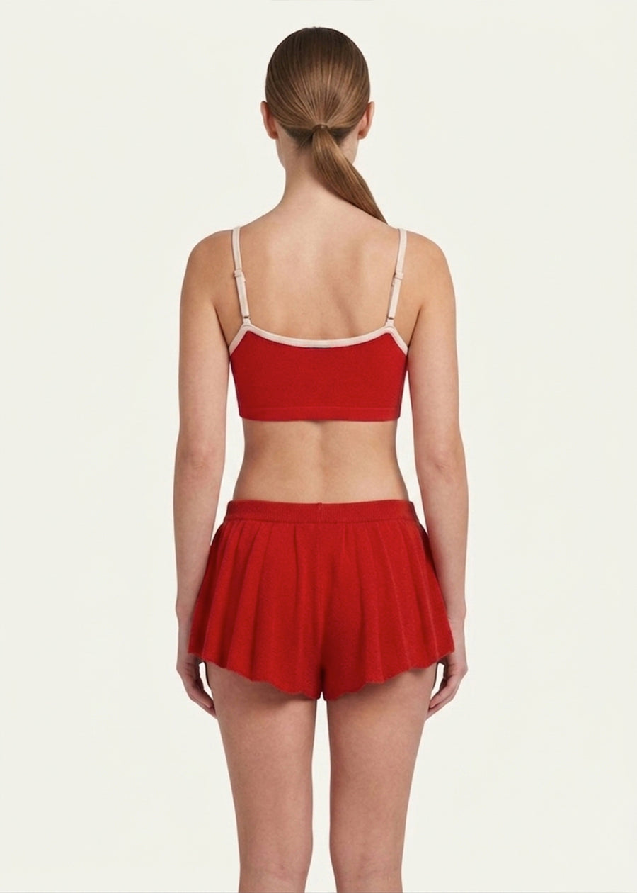Lila Cashmere Bralette