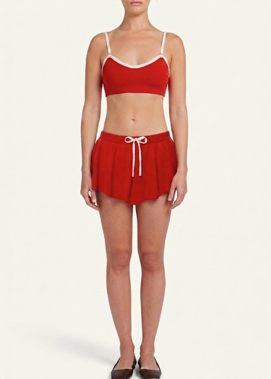 Lila Cashmere Bralette