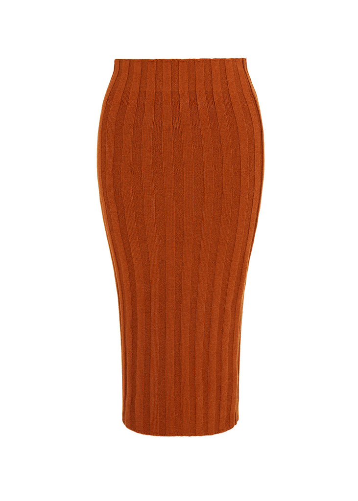 Lenny Cashmere Pencil Skirt