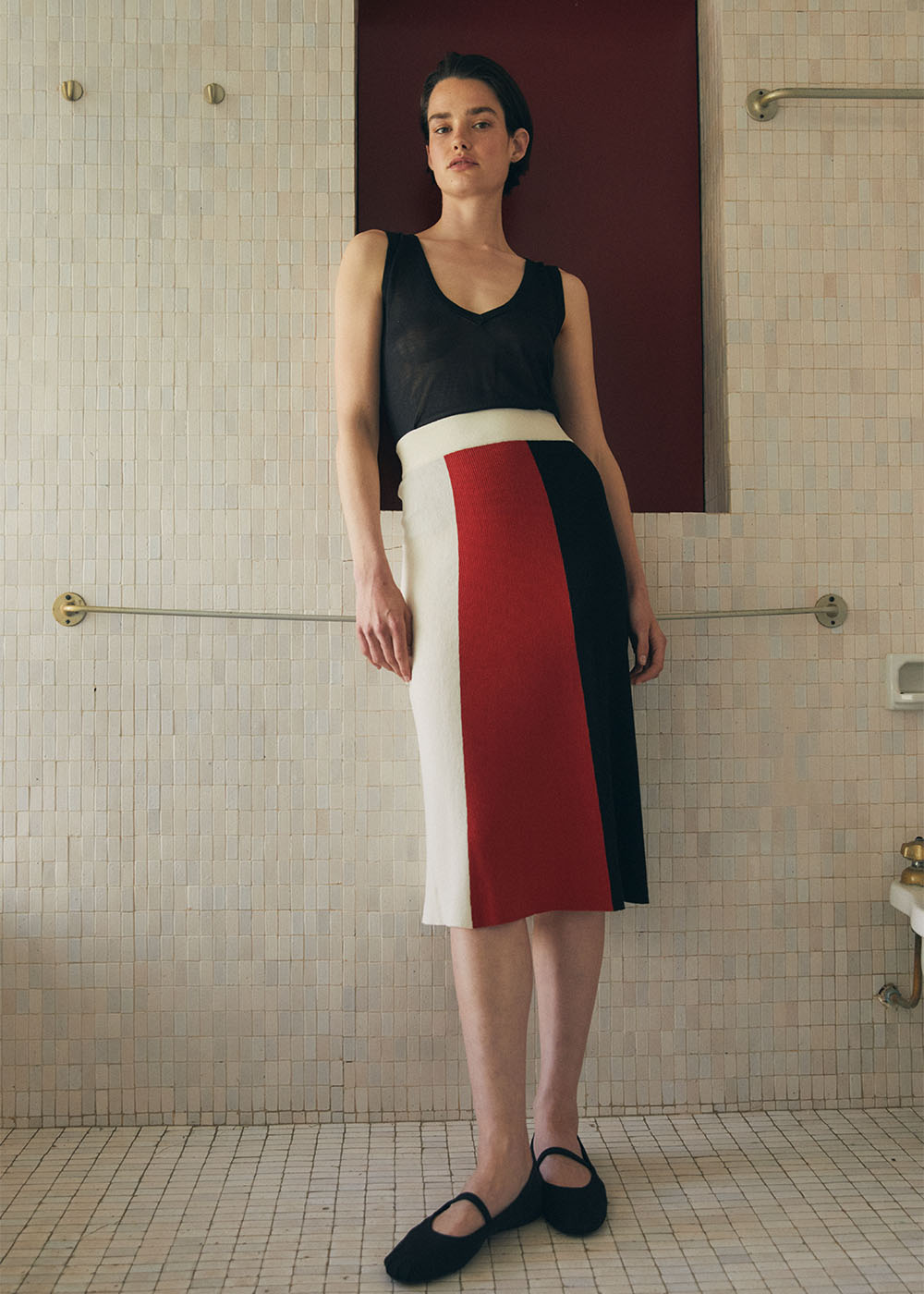 Tri Knit Skirt