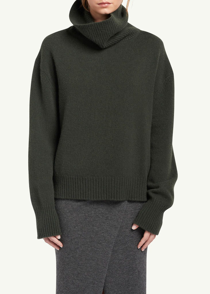 Moss Rollneck Jumper