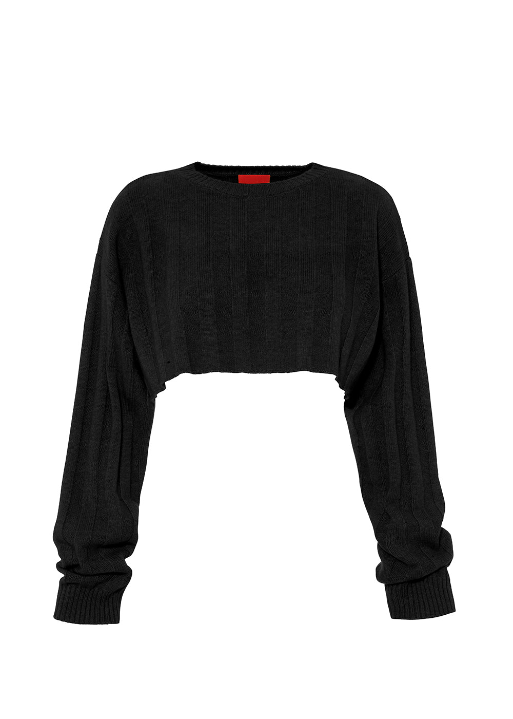 Next GROWN CROPPED - Pullover - black/noir Next GROWN CROPPED - Pullover - black/noir