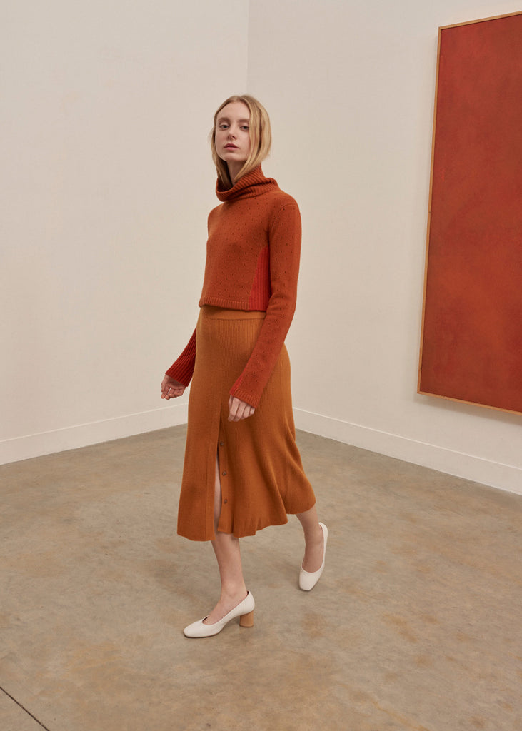 Layla Cropped Rollneck